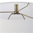 Uttermost Remy Polished Table Lamp in Navy