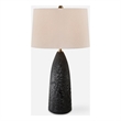 Uttermost Jett Black Table Lamp