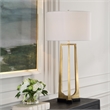 Uttermost Crossroads Antique Brass Table Lamp