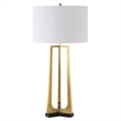 Uttermost Crossroads Antique Brass Table Lamp
