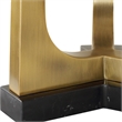 Uttermost Crossroads Antique Brass Table Lamp