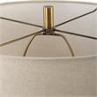 Uttermost Urbino Aged Terracotta Table Lamp in Brown