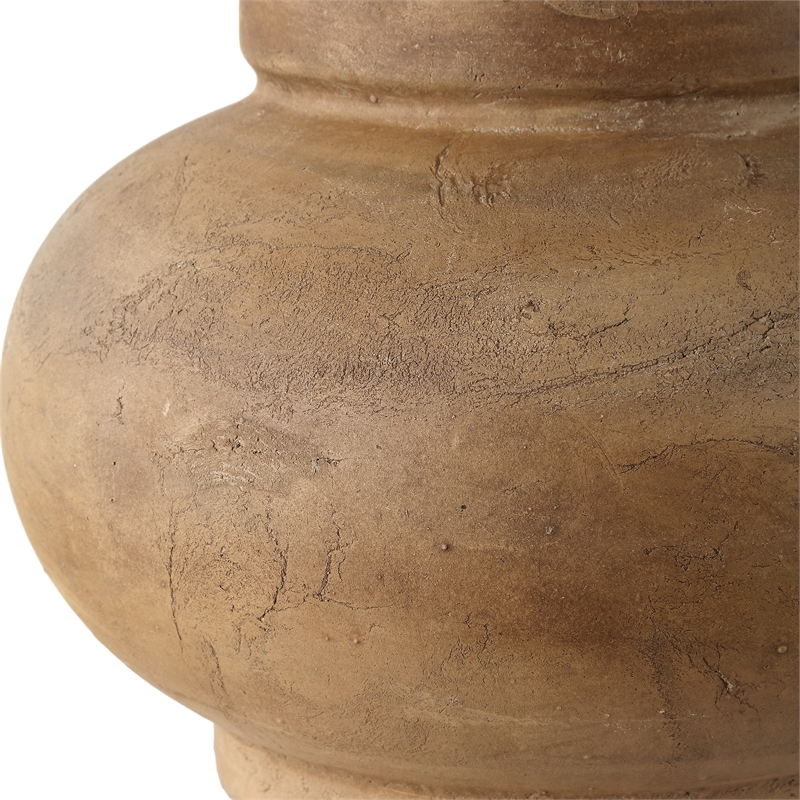 Uttermost Urbino Aged Terracotta Table Lamp in Brown