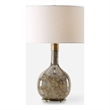 Uttermost Rhine Brown Glass Table Lamp