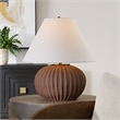 Uttermost Keoghan Terracotta Table Lamp in Brown
