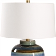 Uttermost Judarn Blue Brown Table Lamp