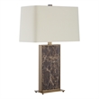 Uttermost Lafferty Marble Table Lamp in Brown