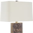 Uttermost Lafferty Marble Table Lamp in Brown
