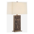 Uttermost Lafferty Marble Table Lamp in Brown