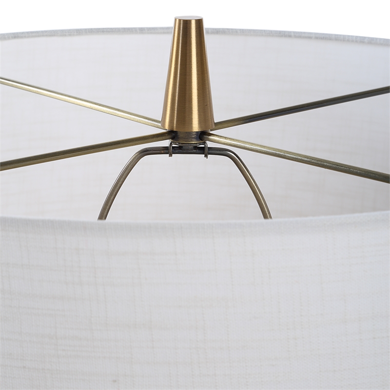 Uttermost Mendell Moss Green Table Lamp