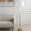 Uttermost Quite The Buzz Floor Lamp in Antique Brass