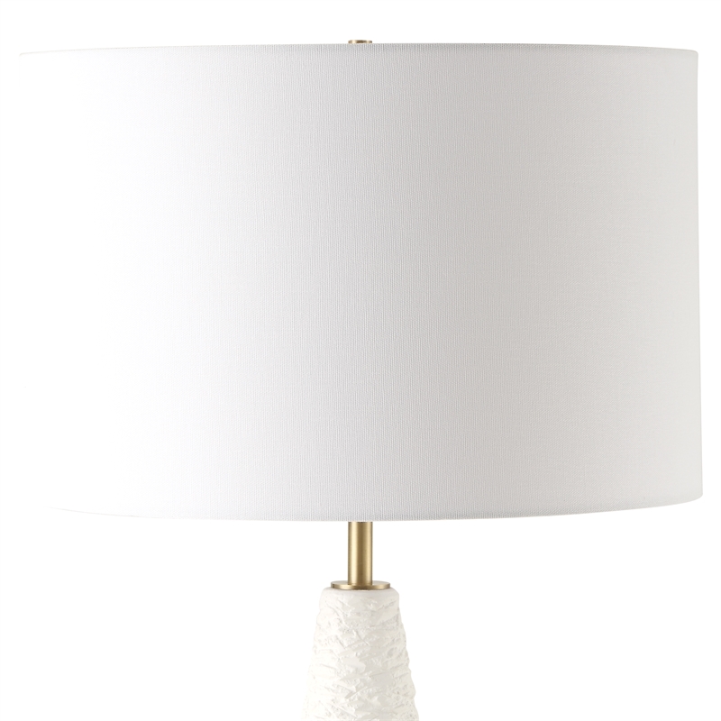 Uttermost Quite The Buzz Floor Lamp in Antique Brass