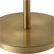 Uttermost Quite The Buzz Floor Lamp in Antique Brass