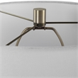 Uttermost Foster Black Glaze Table Lamp