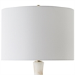 Uttermost Unify Alabaster Table Lamp in White