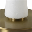 Uttermost Unify Alabaster Table Lamp in White