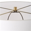 Uttermost Anchorage Tri-pod Floor Lamp in Antique Brass