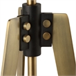 Uttermost Anchorage Tri-pod Floor Lamp in Antique Brass