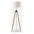 Uttermost Anchorage Tri-pod Floor Lamp in Antique Brass