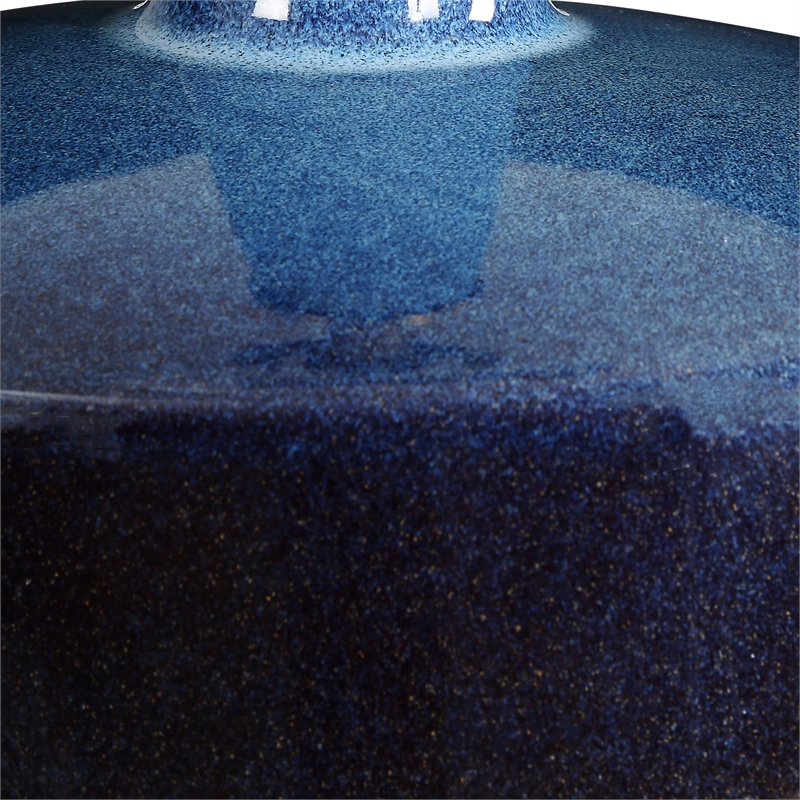 Uttermost Abyss Blue Table Lamp