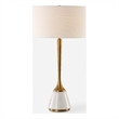 Uttermost Avola White Marble Table Lamp