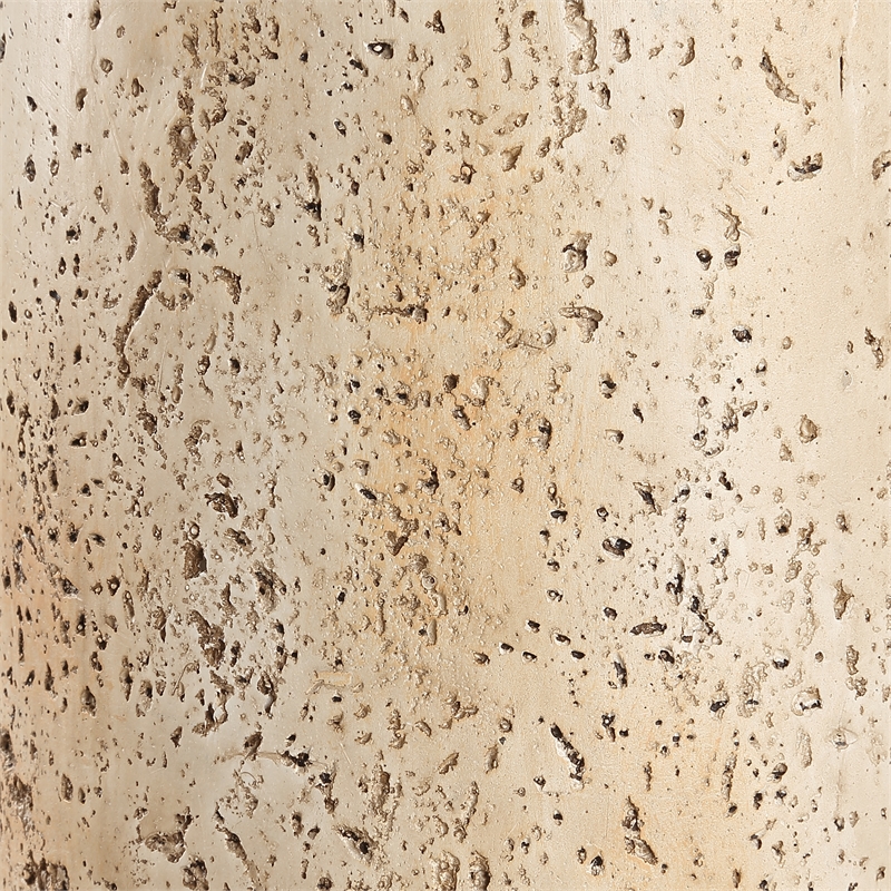 Uttermost Maury Travertine Table Lamp in Brown