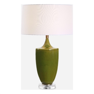 Uttermost Adela Moss Green Table Lamp