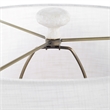 Uttermost Sonata Textured White Table Lamp