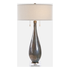 Uttermost Cardoni Smoke Table Lamp