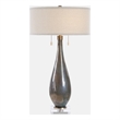 Uttermost Cardoni Smoke Table Lamp