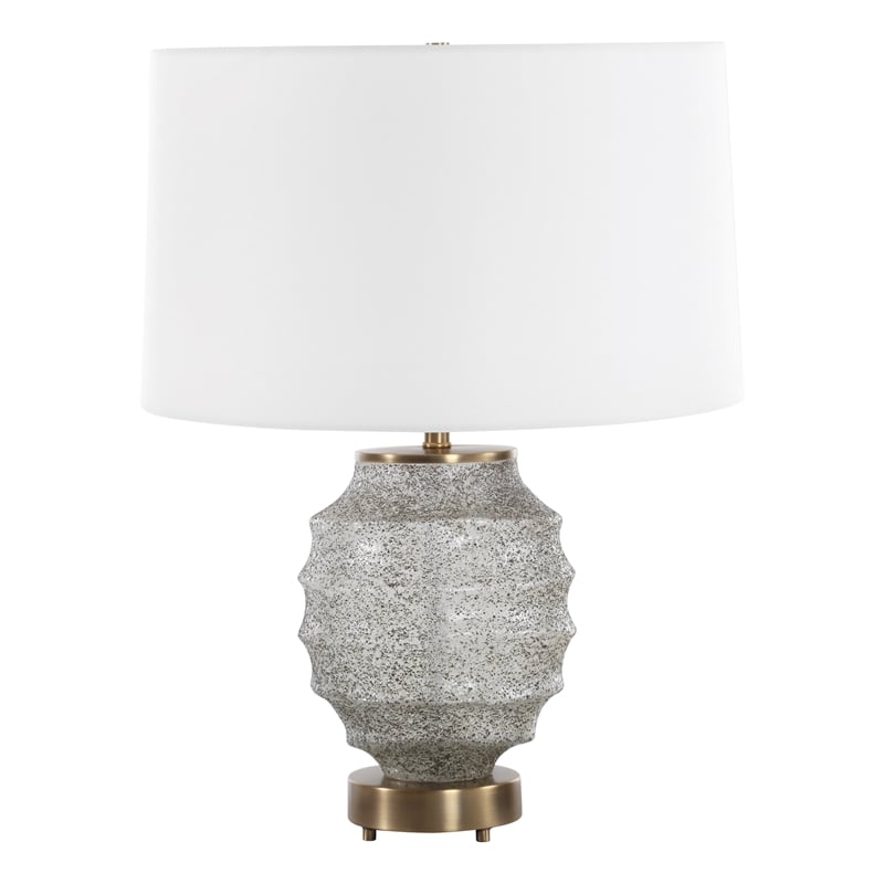 Uttermost Acosta Ribbed Table Lamp in Multi-Color
