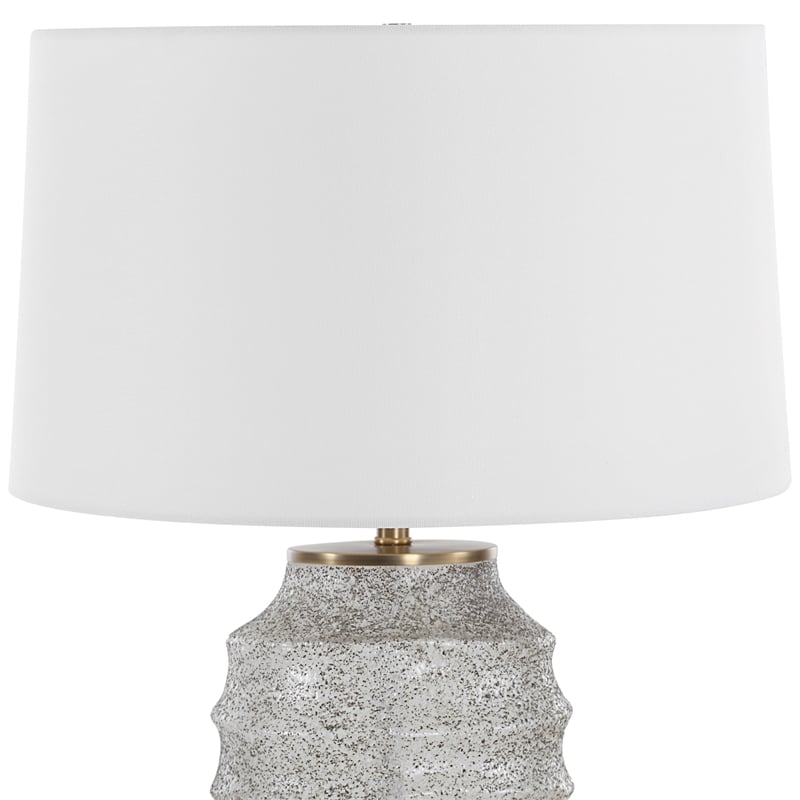 Uttermost Acosta Ribbed Table Lamp in Multi-Color