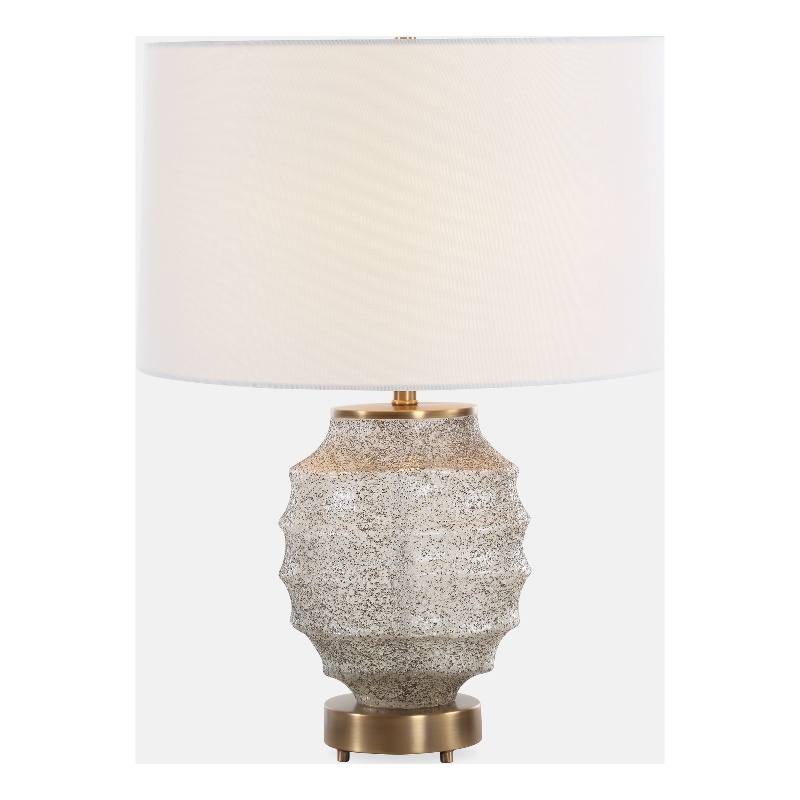 Uttermost Acosta Ribbed Table Lamp in Multi-Color