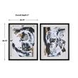 Uttermost Winterland Abstract Prints in Multi-Color (Set of 2)