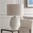 Uttermost Danala Stone Table Lamp in Ivory