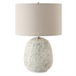 Uttermost Danala Stone Table Lamp in Ivory