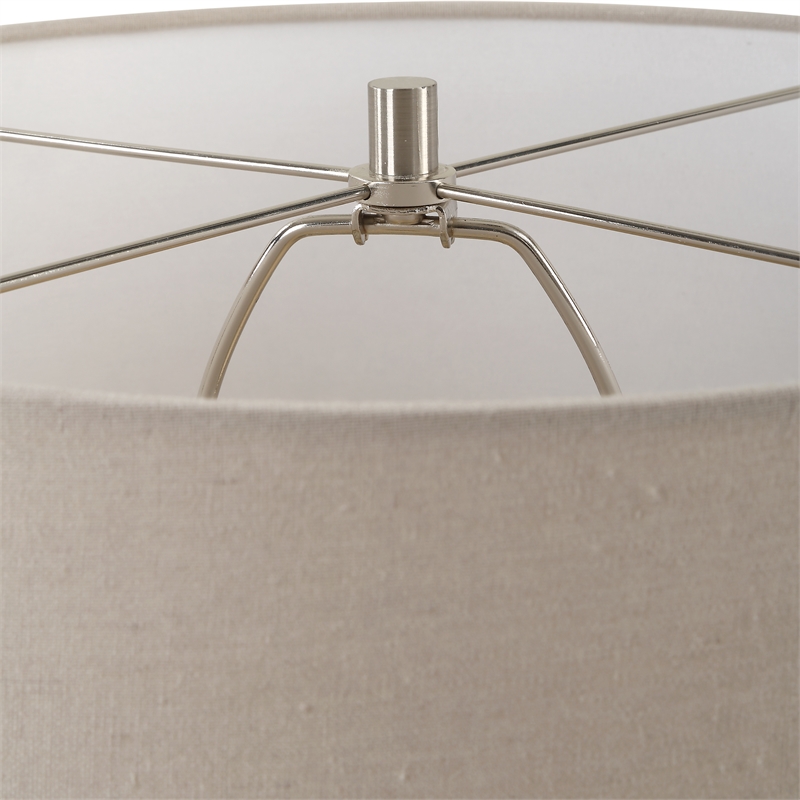 Uttermost Danala Stone Table Lamp in Ivory