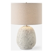 Uttermost Danala Stone Table Lamp in Ivory