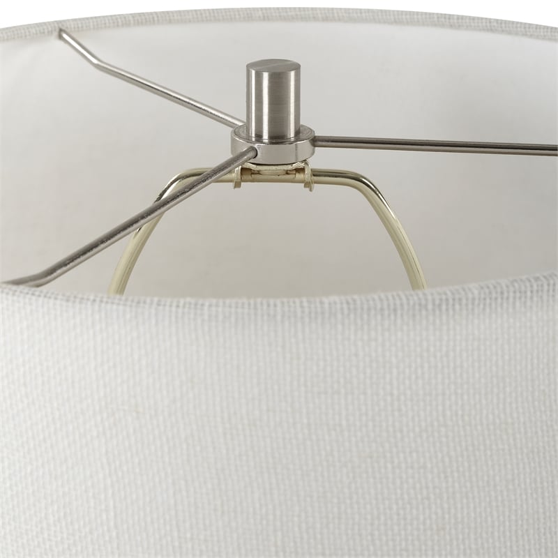 Uttermost Rupture Aged Ivory Table Lamp