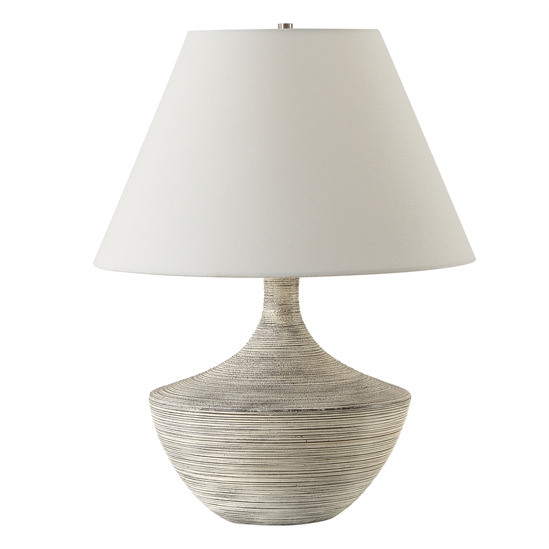 Uttermost Carafe Ceramic Table Lamp in Ivory