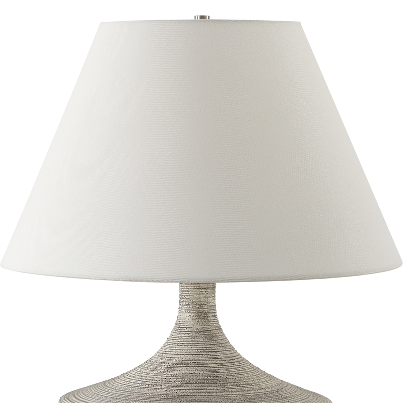 Uttermost Carafe Ceramic Table Lamp in Ivory