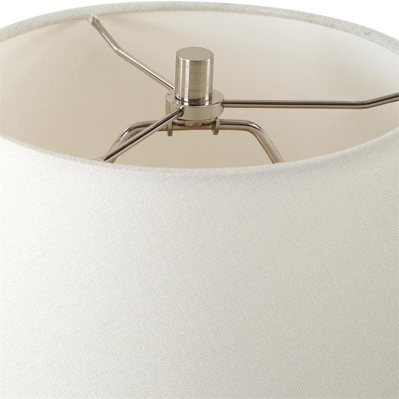 Uttermost Carafe Ceramic Table Lamp in Ivory