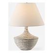 Uttermost Carafe Ceramic Table Lamp in Ivory