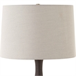 Uttermost Rimini Black Glaze Table Lamp