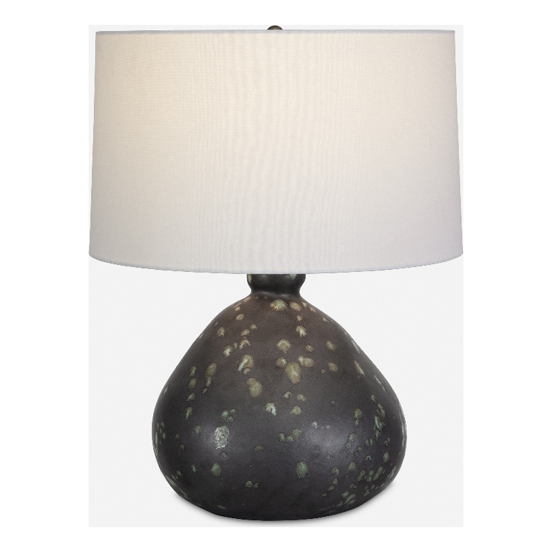 Uttermost Killarney Distressed Green Table Lamp
