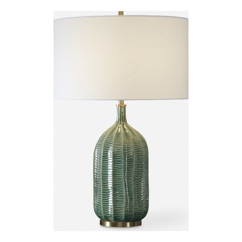 Uttermost Bixby Green Table Lamp