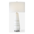 Uttermost Santino Crackled Ivory Table Lamp