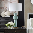 Uttermost Pollard Slate Green Table Lamp