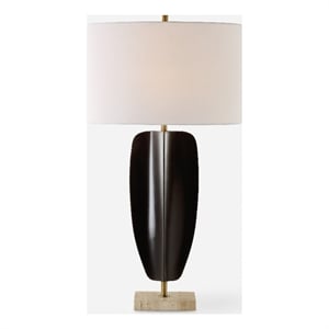 Uttermost Kure Black Table Lamp