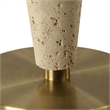 Uttermost Juliet Travertine Table Lamp in Tan